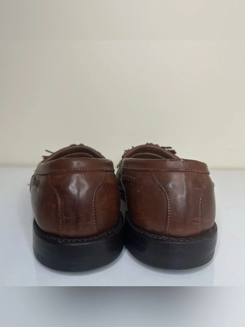 Allen Edmonds Cody Tassel Leather Loafer Men’s Sz 10D EU 44